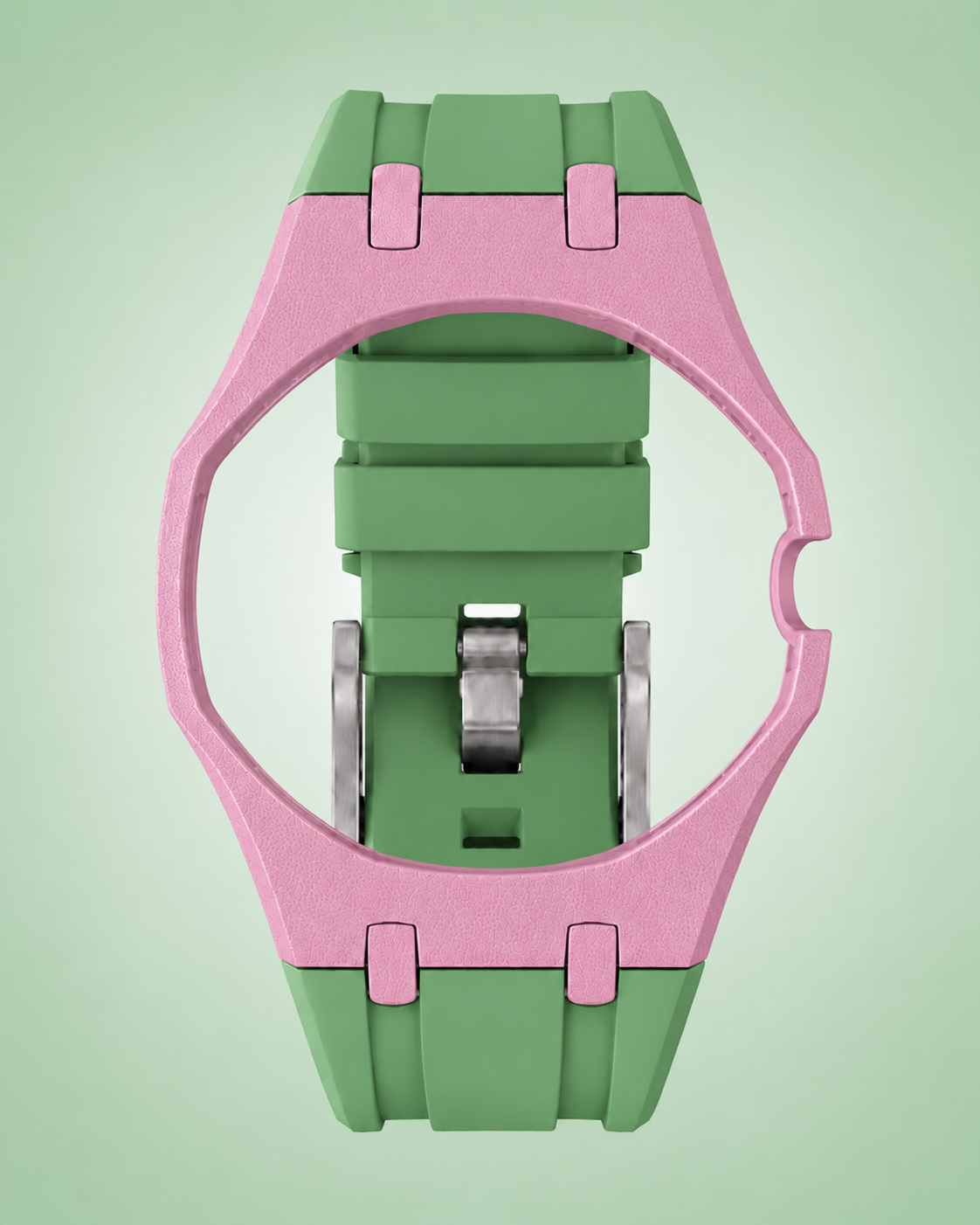 Royal Pop Silicone Bracelet - GREEN EIGHT | RIGHT version