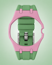 Royal Pop Silicone Bracelet - GREEN EIGHT | RIGHT version
