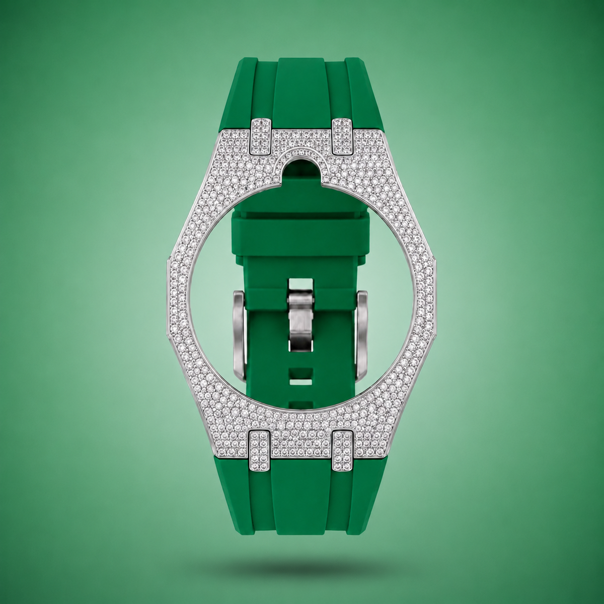 Royal Pop Strass Bracelet - GREEN EIGHT