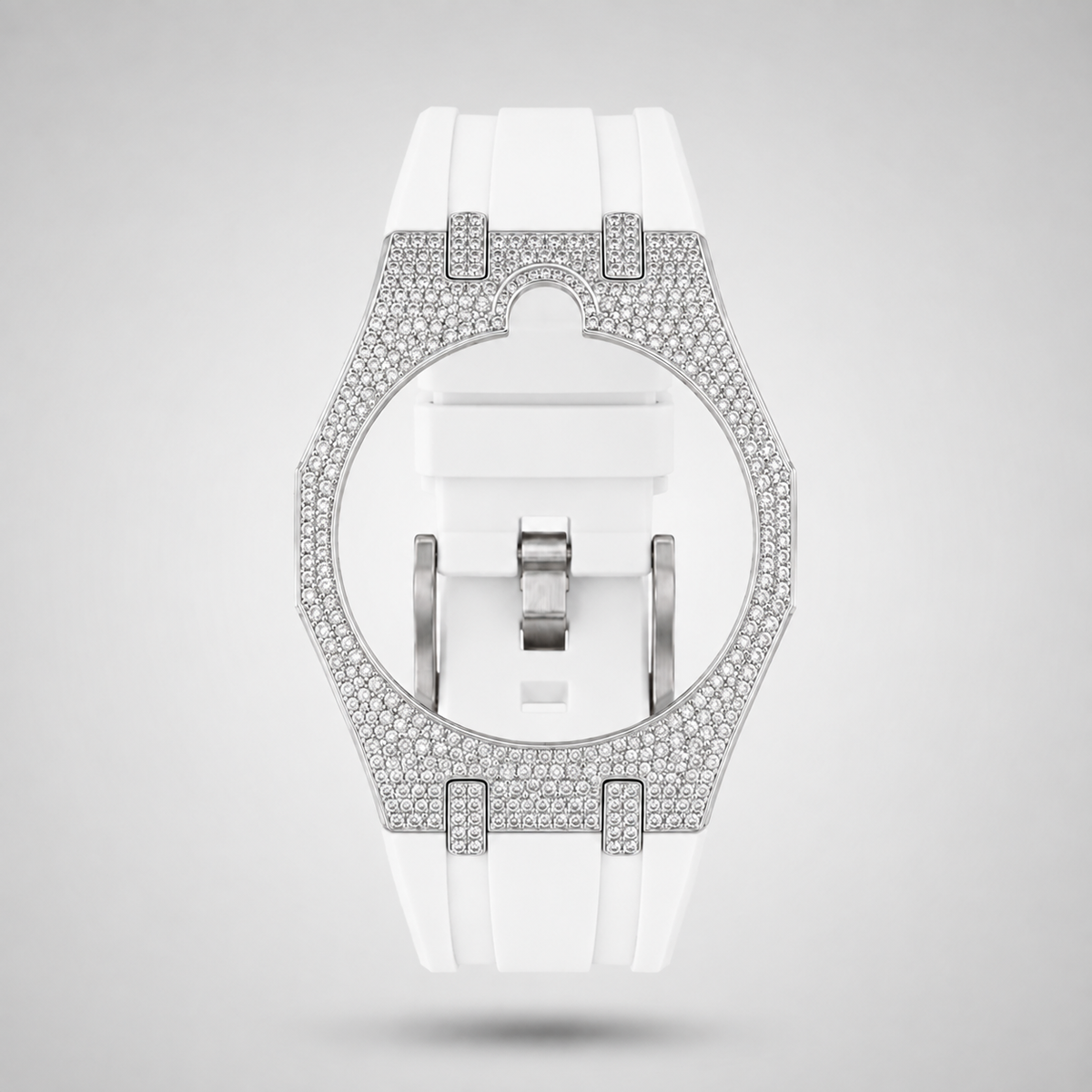 Royal Pop Strass Bracelet - HUIT BLANC
