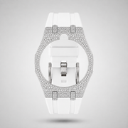 Royal Pop Strass Bracelet - HUIT BLANC