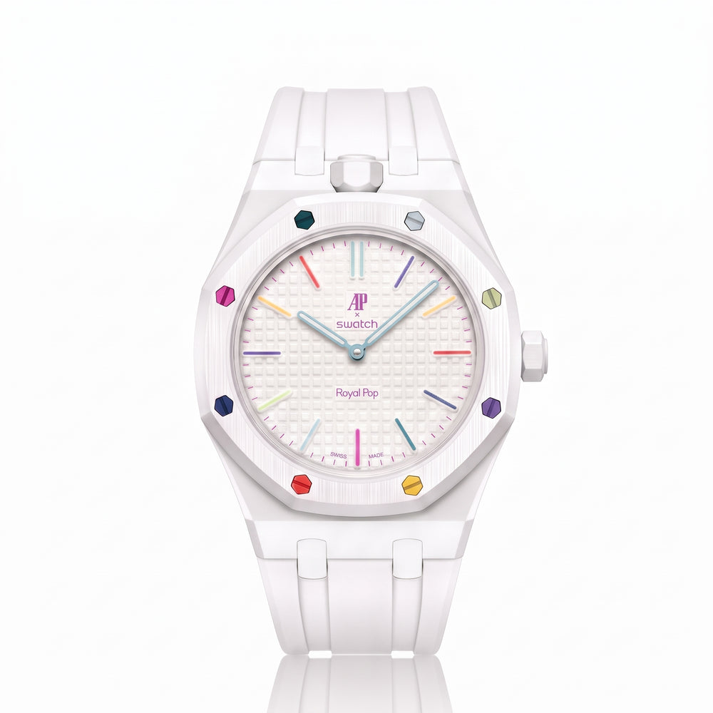 HUIT BLANC | COMPLETO DI CINTURINO IN GOMMA