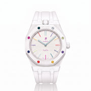 HUIT BLANC | COMPLETO DI CINTURINO IN GOMMA